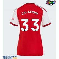 Ženski Nogometni dresi Arsenal Riccardo Calafiori #33 Domači 2026-27 Kratek Rokav